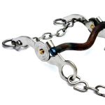 Freio Machadinho Inox com Bocal de Ferro