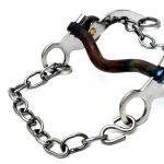 Freio Machadinho Inox com Bocal de Ferro