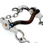 Freio Machadinho Inox com Bocal de Ferro
