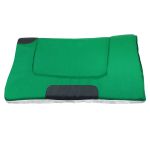 Manta Quarto de Milha Verde e Branco