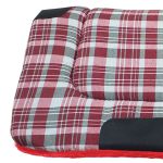 Manta Quarto De Milha Xadrez Vermelho