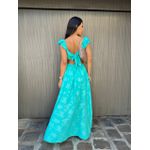 Vestido Ariela Verde Água 