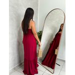 Vestido Eleonora Marsala