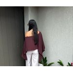 Bata Túnica Marrom