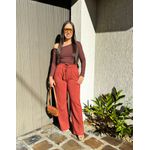 Calça Moletinho Marrom