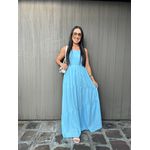 Vestido Luiza Azul Bebê