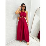 Vestido Marsala Aurora