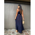 Vestido Longo Sasha Azul Marinho