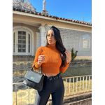 Blusa Tricot Caramelo