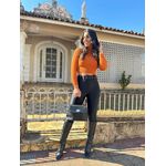 Blusa Tricot Caramelo