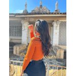 Blusa Tricot Caramelo