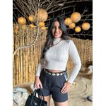 Blusa Tricot Modal Trança