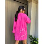 Camisa Letras Rosa
