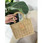 Bolsa Palha Bege