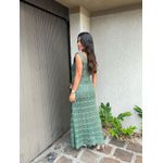 Conjunto Saia E Blusa Crochê Verde