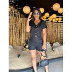 Conjunto em Linho Preto