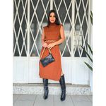 Vestido Tricot Caramelo