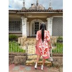 Vestido Curto De Manga