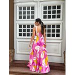 Vestido Flora Rosa 
