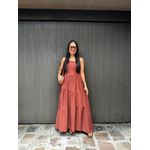Vestido Luiza Marrom 