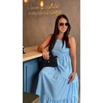 Vestido Luiza Azul Bebê