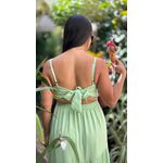 Vestido Luiza Verde Lima Claro 