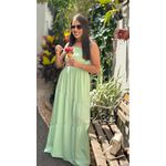 Vestido Luiza Verde Lima Claro 