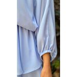 Vestido Macaquinho Azul Bebê Mirela
