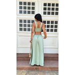 Vestido Longo Florença Verde Agua 