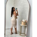 Vestido Midi Mariana Beje
