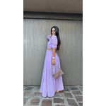 Vestido Celine Lilás