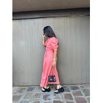 Vestido Alice Salmão Escuro