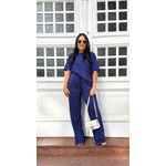 Conjunto Ravena Azul Marinho