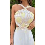 Vestido Noronha Branco Bordado 