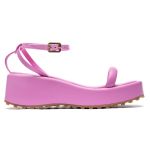 Sandália Flatform Sophia Rosa Tutti Fruti 