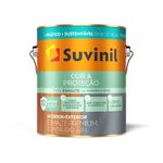 ESMALTE SUVINIL COR E PROTEÇÃO ACETINADO BRANCO BASE ÁGUA 3,6L