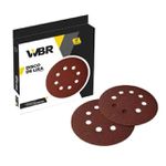 DISCO DE LIXA WBR 8 FUROS 225MM 