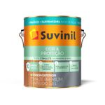 ESMALTE COR E PROTEÇÃO BASE ÁGUA FOSCO BRANCO SUVINIL 3,6L