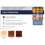 VERNIZ SUVINIL STAIN PROTETOR ACETINADO 3,6L