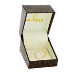 Anel Aparador de Zirconia Ouro 18K