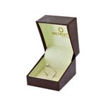 Anel Solitário de Ouro Branco 18K Brilhante de 0,16ct