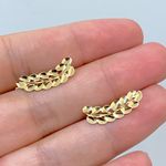 Brinco EarCuff Ramo Ouro 18K