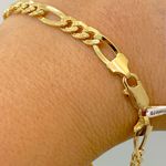 Pulseira Malha 3x1 em Ouro 18K 