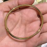 Bracelete Adulto Ouro 18K Fio Redondo 3mm