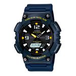 Relógio Casio Ana-Digi Energia Solar Linha AQ-S810W Azul