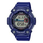 Relógio Casio Digital Azul Pulseira Borracha WS-1300H-2AV