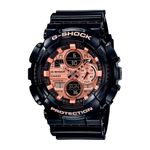 Relogio G-Shock AnaDigi Masculino Detalhe Rosé GA-140GB