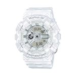 Relogio Baby-G Feminino AnaDigi Tribal Branco BA-110TP-7ADR