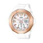 Relogio Baby-G Feminino AnaDigi Branco BGA-220G-7ADR