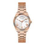 Relógio Guess Analógico Aço Rose com Calendário GW0308L3